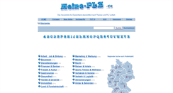 Desktop Screenshot of meine-plz.de